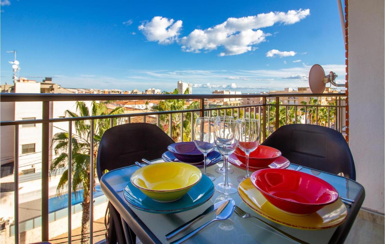 Nice Apartment In Santa Pola With House Sea View Exteriör bild